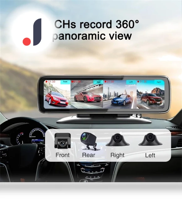 360° Panoramic Car Dashboard DVR — Dashboard Cameras, JOHO - CarGear