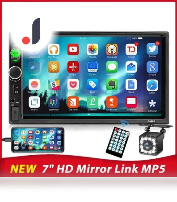 7-inch Touchscreen Car MP5 Player — Stereo Receivers, MDH