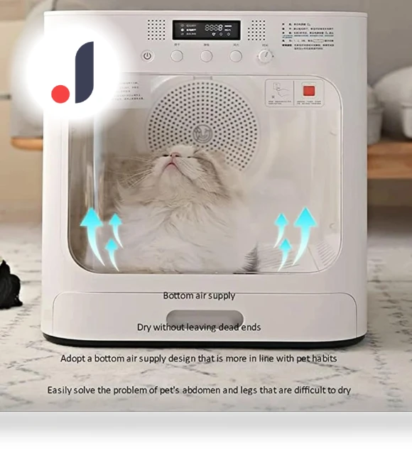 Automatic Hair Dryer Box for Cats and Pets — Dryers & Accessories, Healthy life for you