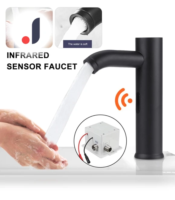 Automatic Infrared Sensor Water Tap — Smart-Touch Kitchen Faucets, The Romantics