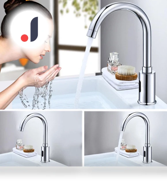 Automatic Infrared Touchless Sink Faucet — Smart-Touch Kitchen Faucets, TOP-HOME MALL