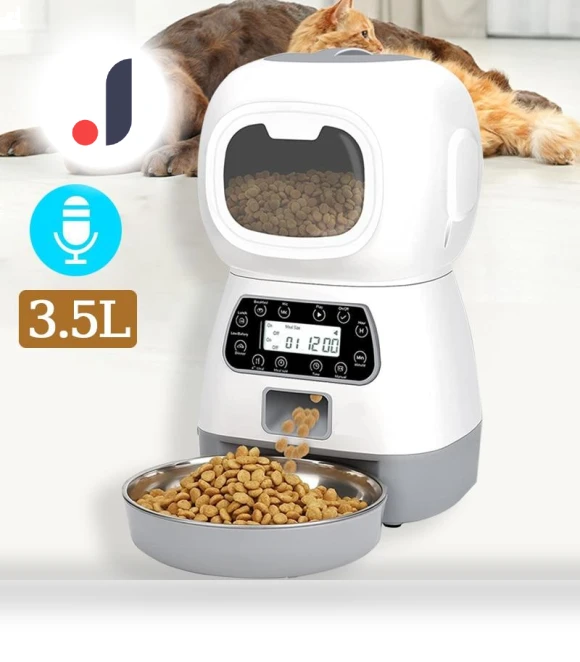 Automatic Pet Feeder with Wi-Fi — Automatic Feeders, Happy World Electronics