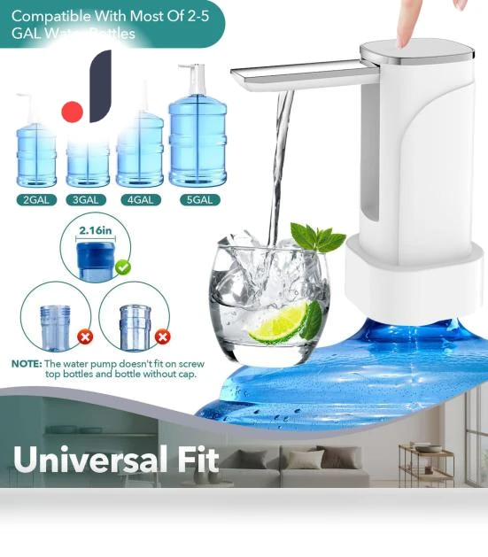 Automatic Water Pump Dispenser — Hydration Solutions, Household kitchen