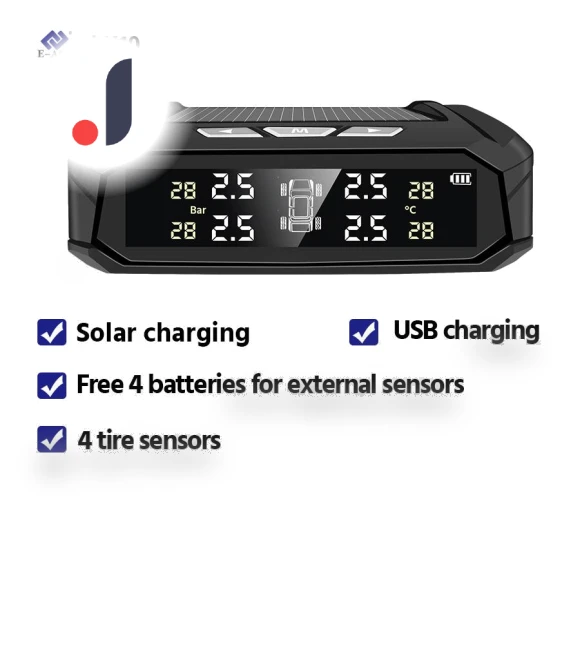 Automotive TPMS System with Automatic Display — TPMS Sensor Replacements, HOME-Auto-001