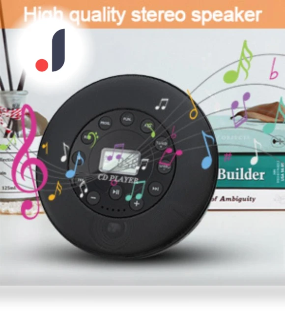 Bluetooth CD Smart Speaker — Portable Audio, KaWaLL Fashion