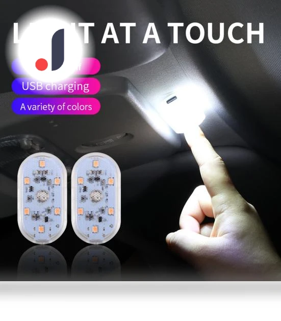Car LED Light with Touch Control — Light Kit, BERLIHEN