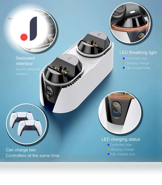 Charging Station with Controller and Light Indicator — Accessories, Puntos Electronics