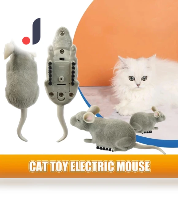 Electric Mouse Toy for Cats — Mice & Animals, JUN JUN