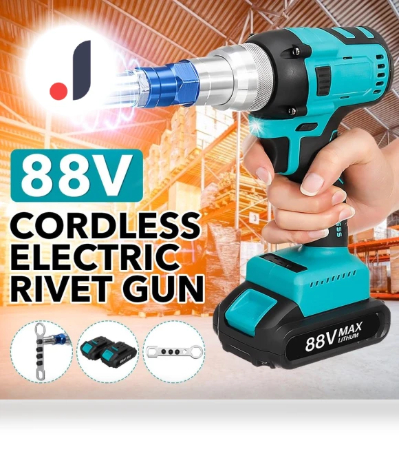 Electric Rivet Gun — Riveting Tools, Crown Global