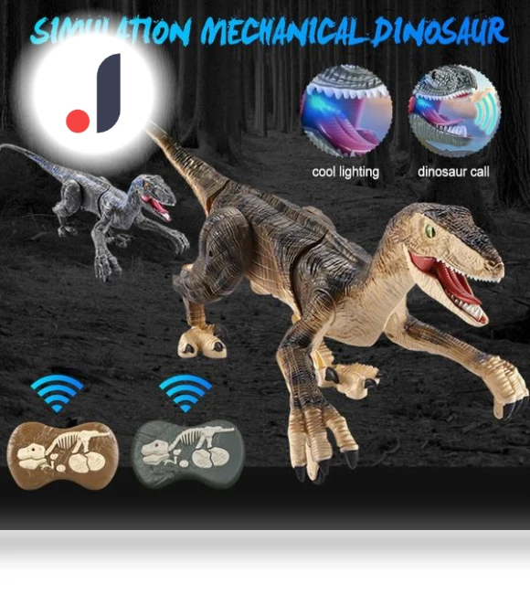 Electric Robot Dinosaur — Interactive Figures & Robots, DERAM ONE