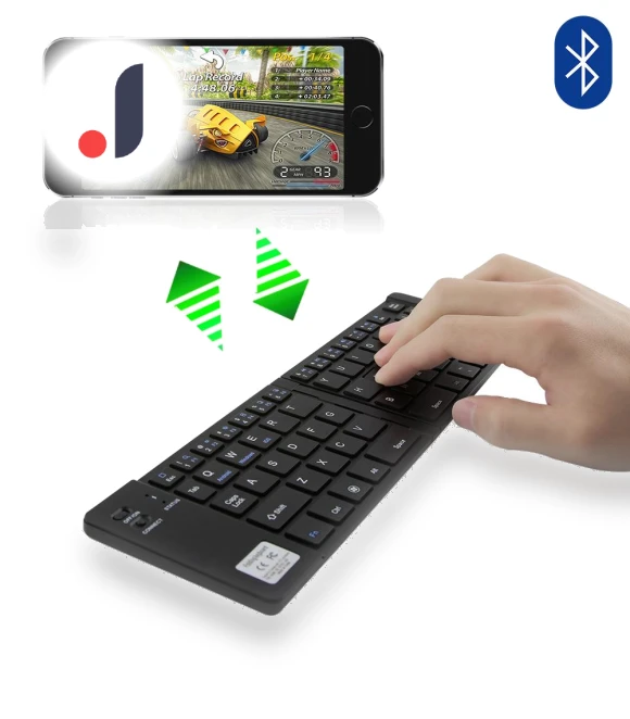 Flexible Silent Bluetooth Mini Keyboard — Keyboards, A powerful man