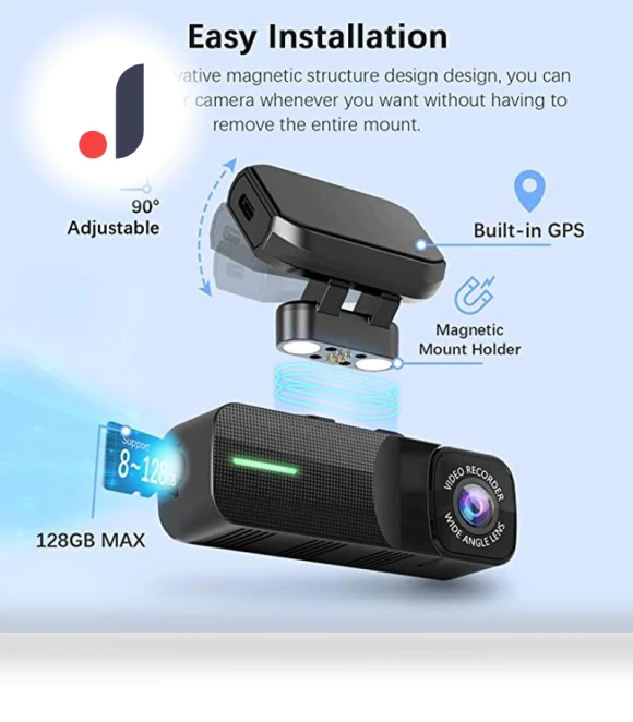 Full HD Wi-Fi Car Dash Cam — Dashboard Cameras, MDH