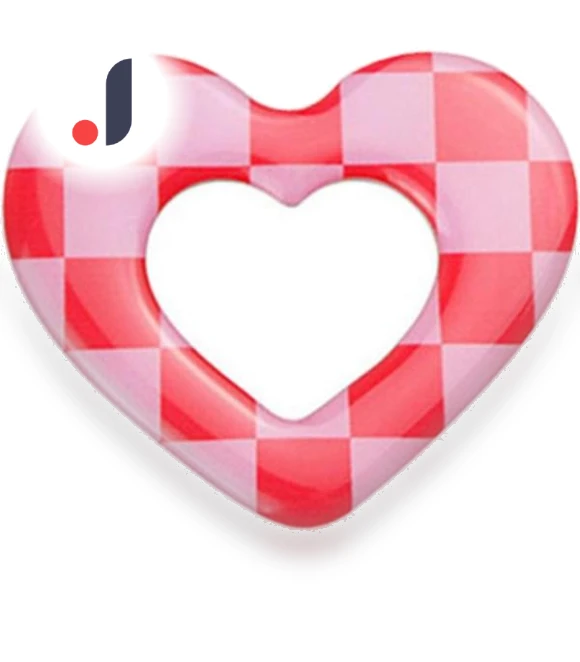 Heart Check Mirror — Compact & Travel, Board M Factory