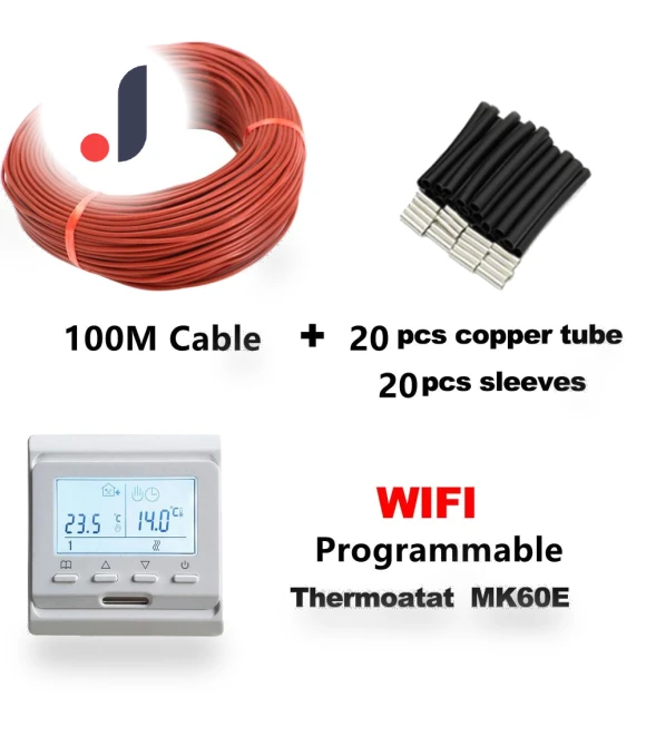 Heating Cable and Smart Thermostat Set — Smart Climate Control, Minco Electronics
