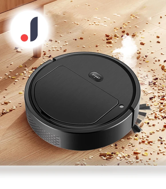 Intelligent Suction Sweeping and Dragging Integrated Robot — Smart Cleaning Robots, TOP-MALL-001
