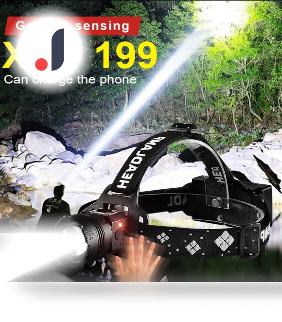 Intelligent Touch Headlamp — Flashlights, paweinuo 02