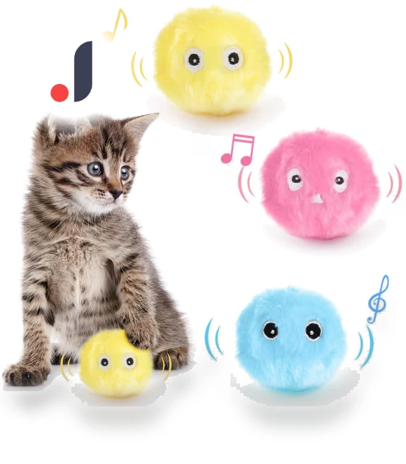 Interactive Cat Toy Ball — Cat Playthings, BC Pet Supplies