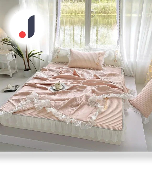 Latex Cooling Mattress Cover with Duvet Covers — , Yifulin