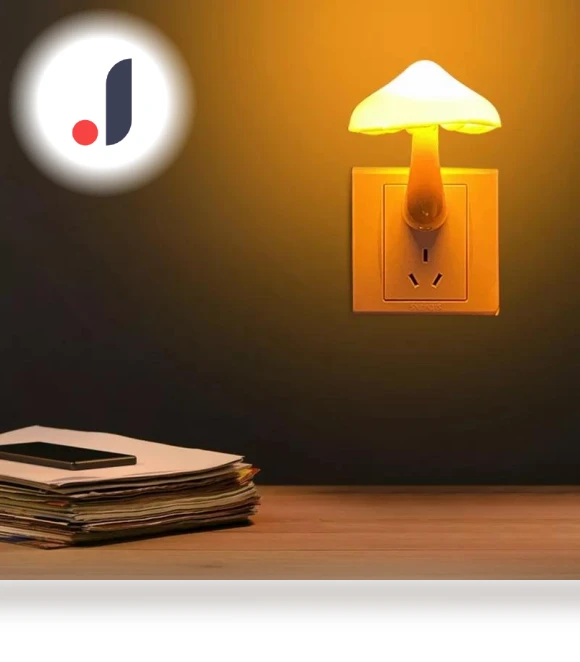 LED Mushroom Night Lights — Night Lights, Actually lighting