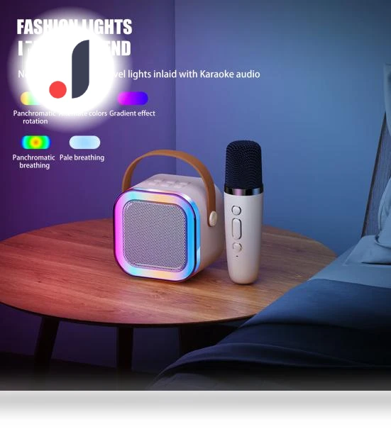Mini Karaoke Machine with Microphone — Sing-Along Systems, Enjoy Smart Home