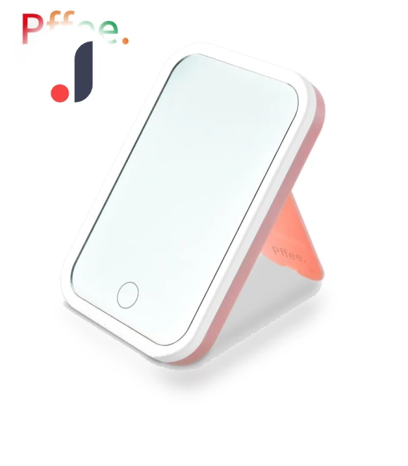 Mini LED Touch Makeup Mirror — Compact & Travel, Health oo Beauty