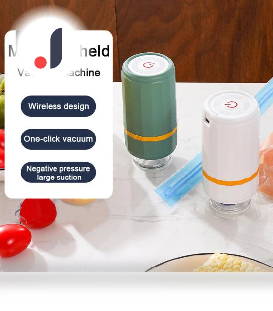 Mini Vacuum Sealer with Reusable Bags — Vacuum Bags, Enjoy Smart Home