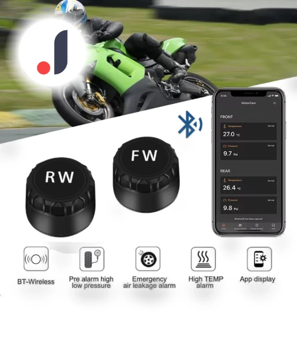 Motorcycle TPMS 2 Sensors — TPMS Sensor Replacements, YJMP Auto Parts