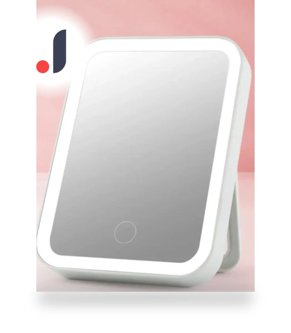 Portable Compact LED Makeup Mirror — Compact & Travel, Makeup Kits