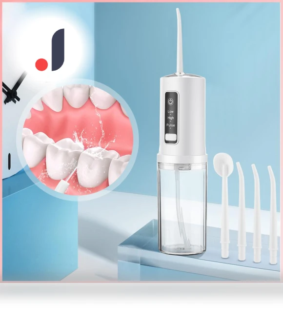 Portable Smart Electric Oral Irrigator — Power Flossers, Light makeup