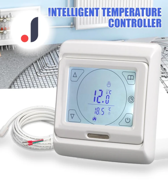 Programmable Touch Screen with Floor Heating — Home Climate Control, Kell-Home