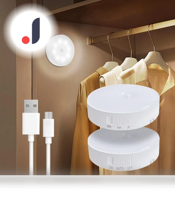 Rechargeable LED Motion Sensor Light — Garden Illumination, Xiao Home