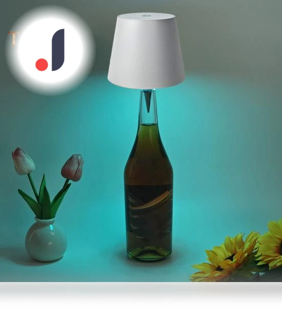 Rechargeable Wireless Bottle Lamp — Desk & Table Lighting, Lachepper