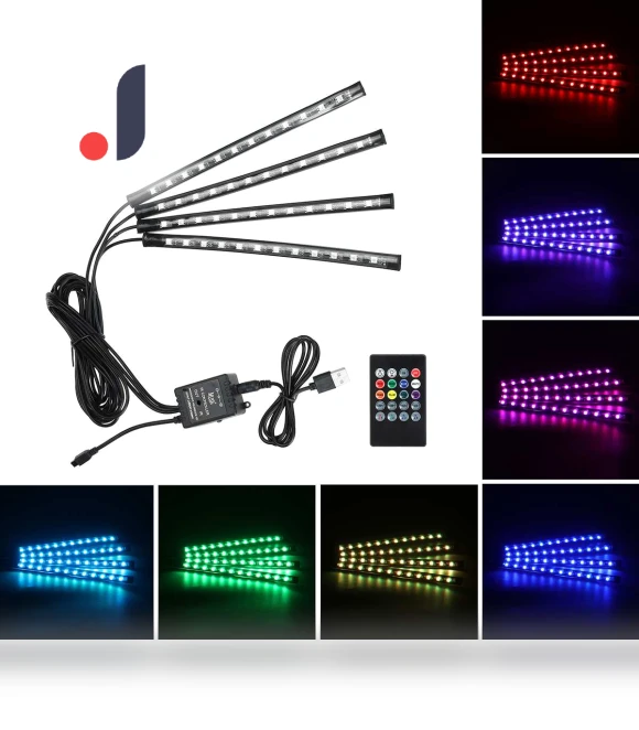 Remote Control for 48 LED Atmosphere Lamps — Light Kit, JOHO