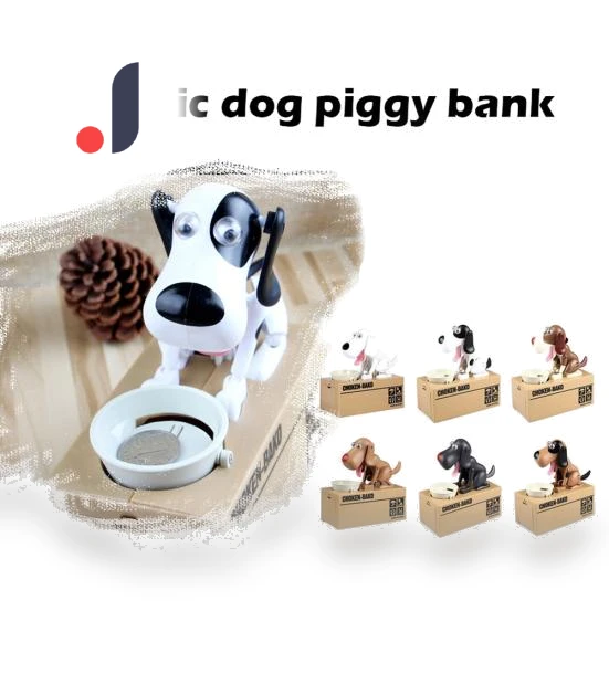 Robotic Money Box for Dogs — Savings & Piggy Banks, Worry free storage