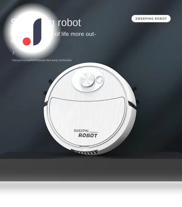 Robotic Sweeping Machine — Smart Cleaning Robots, Winter Gloves