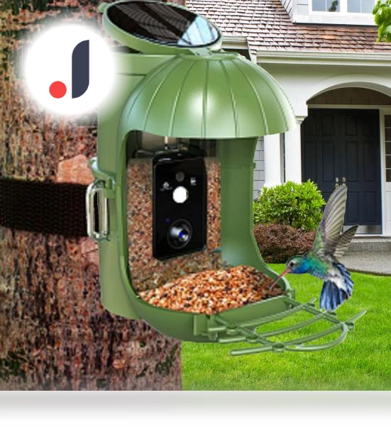 Smart Bird Feeder with Camera — Outdoor & Wildlife Cameras, Kitty Cat House