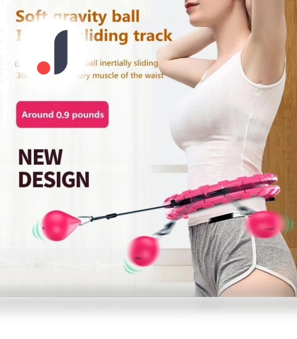 Smart Fitness Hoop with Removable Sections — Fitness Spheres, flowers sea