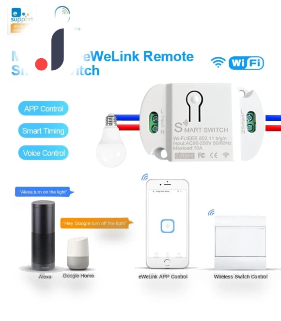 Smart Home Wi-Fi + RF Switch — Smart Home Modules, Dongfang HOME C