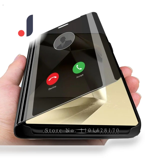 Smart Mirror Flip Case — Phone Accessories, hengbo-Cases