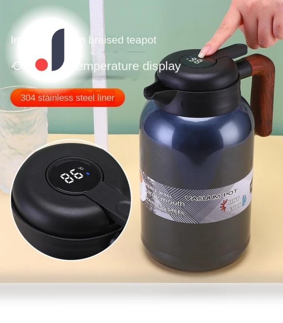 Smart Temperature Control Stainless Steel Thermo Pot — Beverage Warmers, Binchi Fitness
