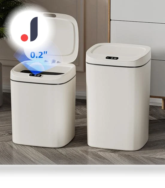 Smart Trash Can with Lid — Kitchen Cans, House & Kitchen