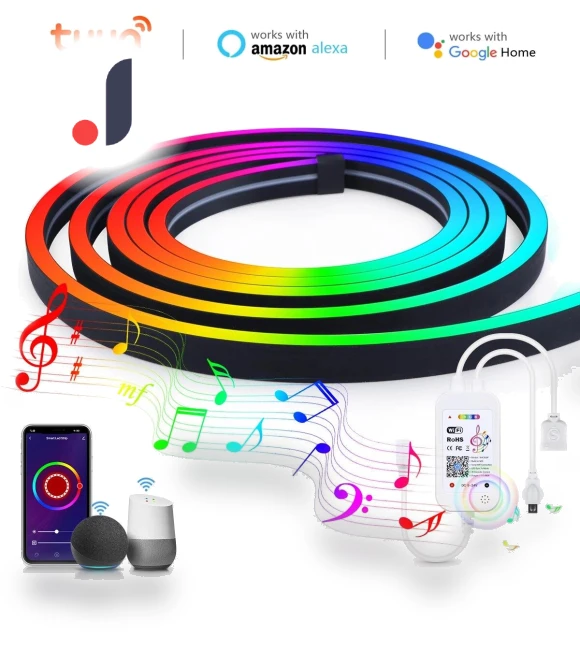 Smart Wi-Fi LED Neon Strip — LED Strips, Rybakov Home Lighting