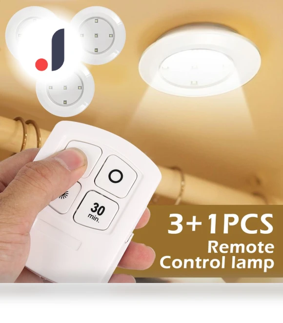 Smart Wireless Remote Control Night Light — Night Lights, Binchi Lighting Appliances