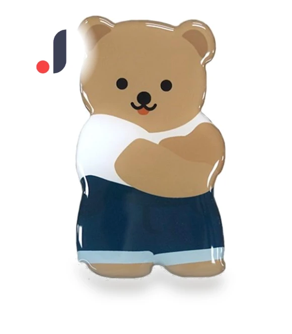 Thank You Friends Smart Talk Plush Teddy Bear — Interactive, Board M Factory