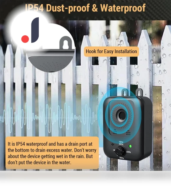 Ultrasonic Dog Bark Control Device — Sonic Deterrents, Neoglint