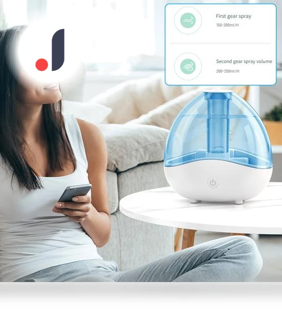 Ultrasonic Mist Humidifier — Air Moisturizers, Enjoy Smart Home