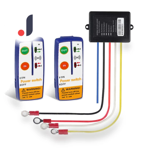 Universal Electric Winch Switch Controller with Wireless Remote — Remote Control Systems, JOHO - CarGear