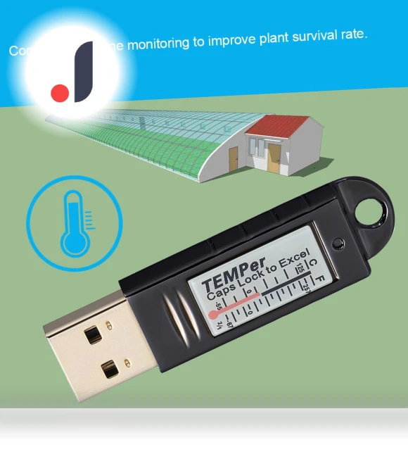 USB Thermometer Temperature Sensor Data Logger — Thermal Measurement Tools, Kkmoon