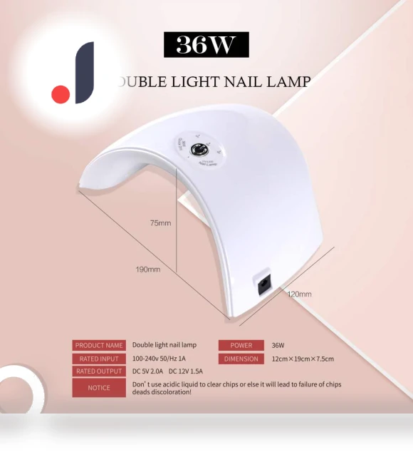 UV LED Lamp for Nail Gel Curing — Curing Lamps, VANREESA