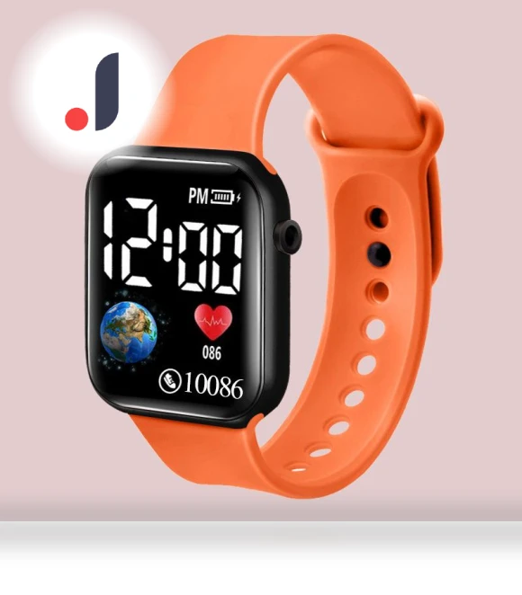 Waterproof LED Digital Display Smart Watch — Smartwatches, Various wearables